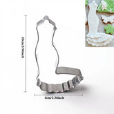 BRIDE & GROOM WEDDING OUTFIT COOKIE CUTTER SET